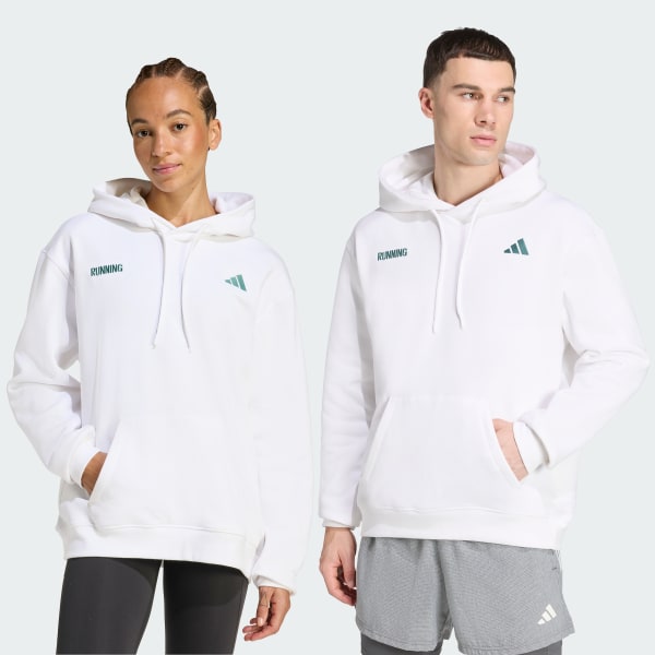 Putih Hoodie Own The Run UNITEFIT