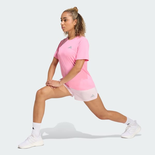 Rosa Remera de Running adi365 Essentials