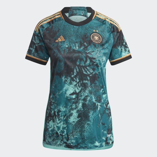 Turquoise Germany Women's Team 23 Away Jersey