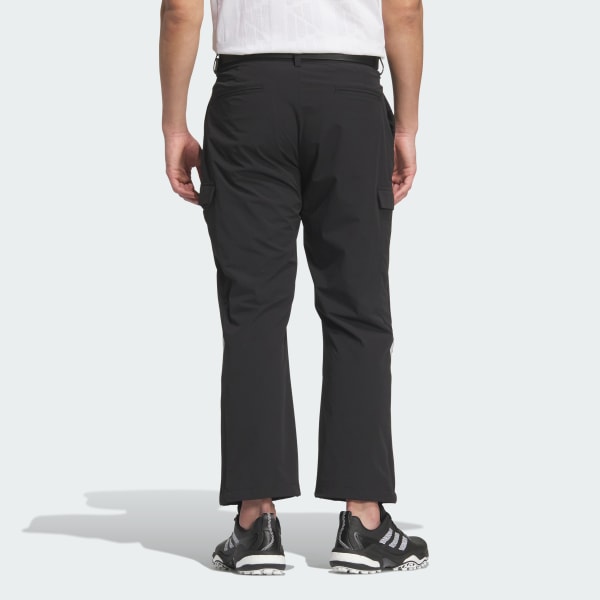 Black 라이트웨이트 앵클 렝스 스트레치 카고 팬츠