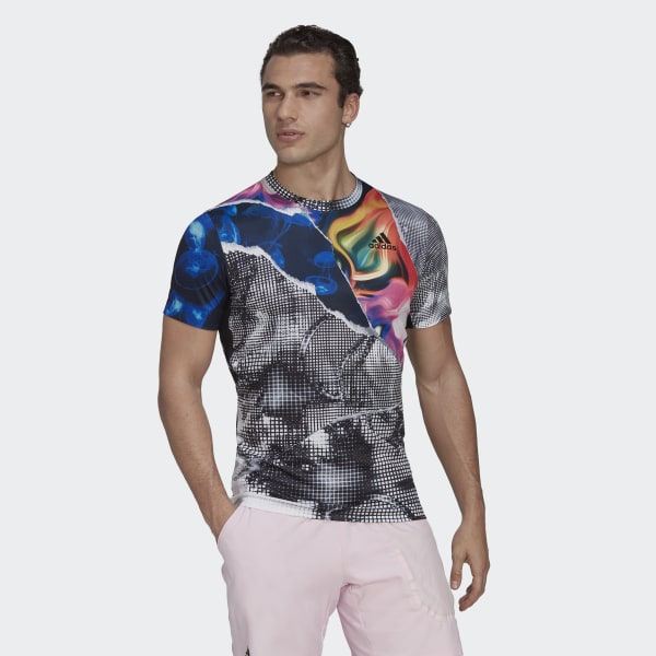 bílá Tričko Tennis U.S. Series Printed FreeLift WM170
