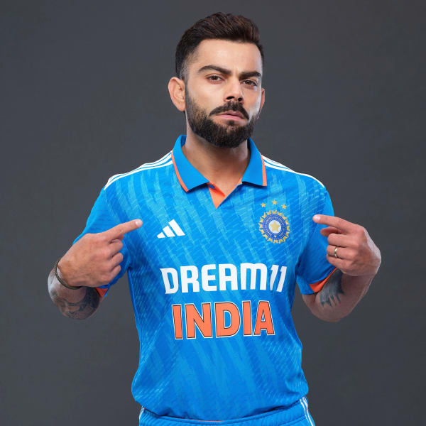 adidas ONE DAY INTERNATIONAL CRICKET JERSEY Blue adidas Deutschland