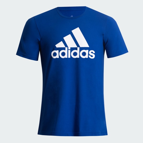 Azul Playera Badge of Sport