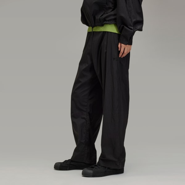 สีดำ กางเกงขายาวผ้าไนลอนอัลตร้าไลท์ Y-3