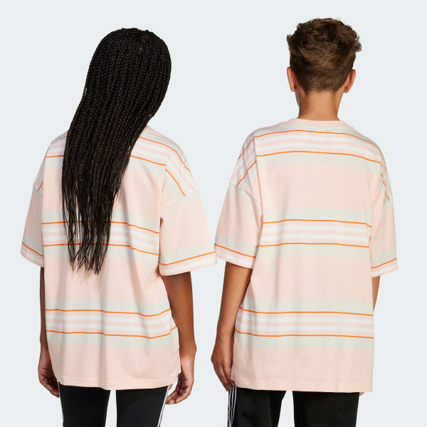 Merah-muda Tee Anak Oversize