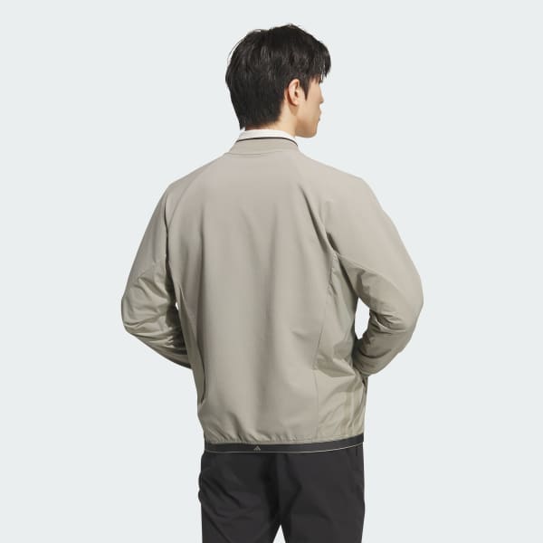 Be Áo khoác chống gió khóa kéo dọc thân