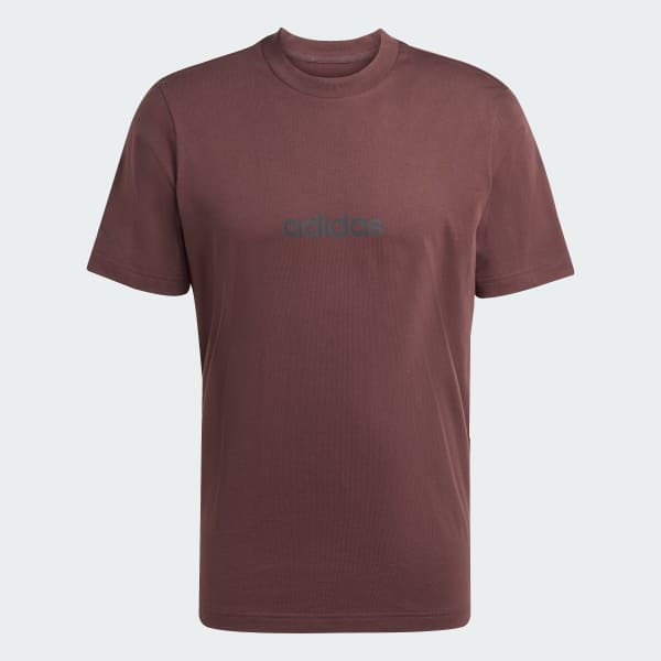 Marron T-shirt jersey Essentials Linear