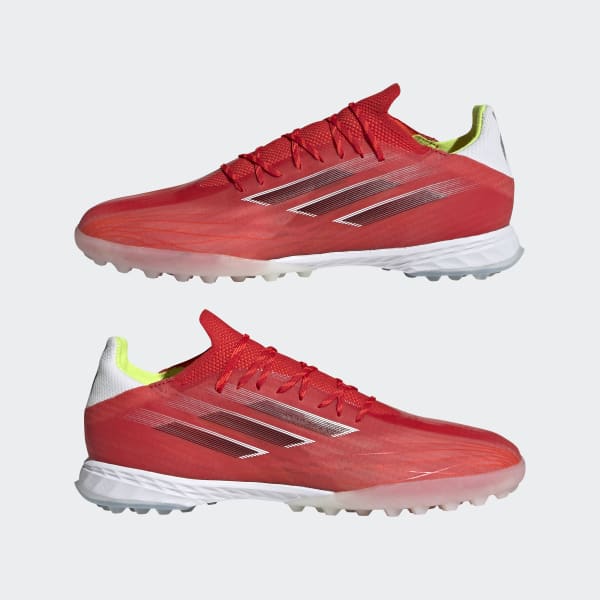 Rojo Calzado de Fútbol X Speedflow.1 Pasto Sintético LEL20