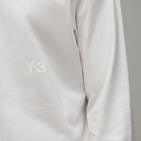adidas Y-3 Long Sleeve Tee - White | adidas Switzerland