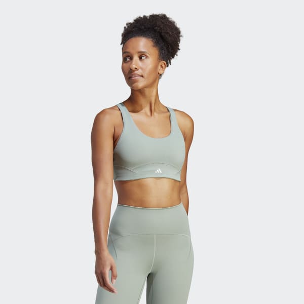 adidas Yoga Studio Luxe 7/8 Leggings - Green