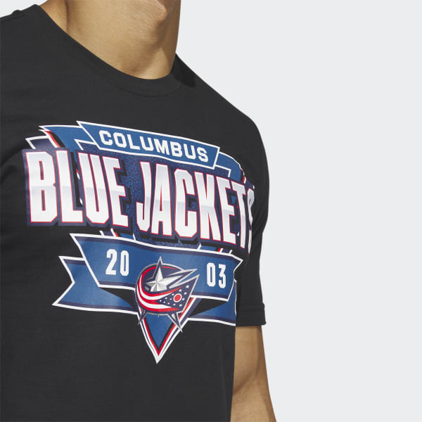 Adidas Blues Playmaker Tee Athletic Yellow M - Mens Hockey T Shirts