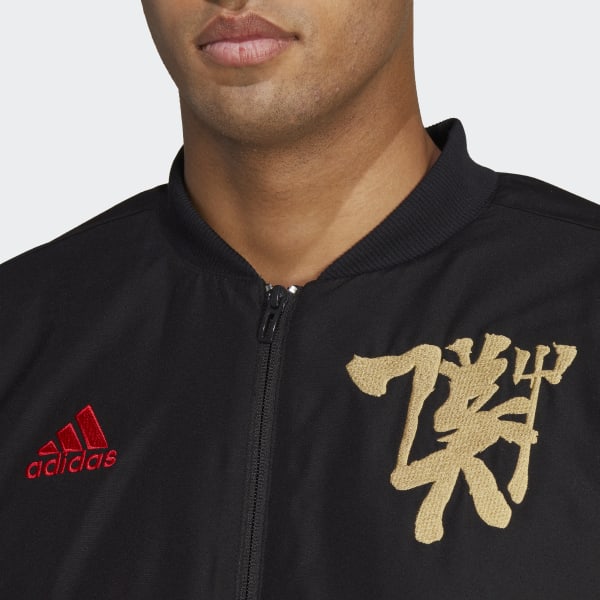 Zwart Manchester United Chinese Story Gevoerd Jack