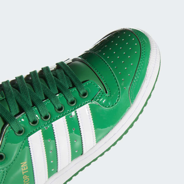 green adidas top tens