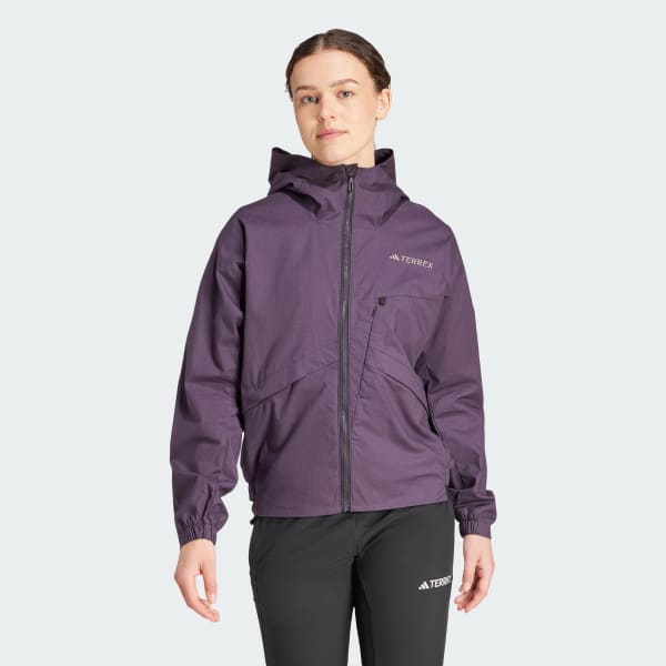 adidas Terrex Xploric Wind Jacket Purple Free Shipping with adiClub adidas Canada