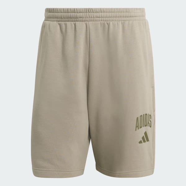 Green COLLEGIATE FLEECE SHORTS