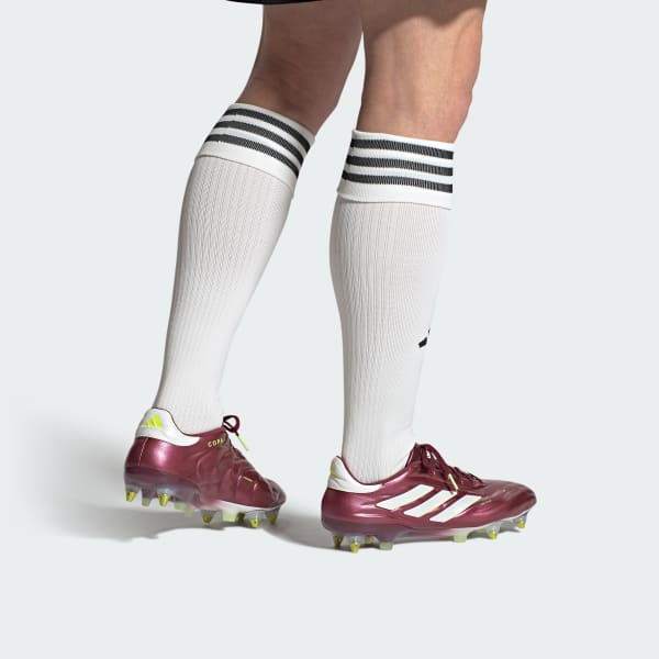 adidas Copa Pure II Elite Soft Ground Boots Burgundy adidas