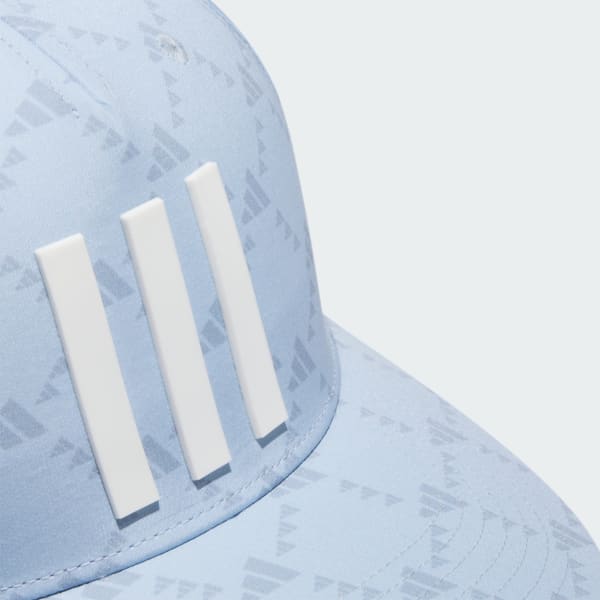 Blue Tour 3-Stripes Printed Golf Cap