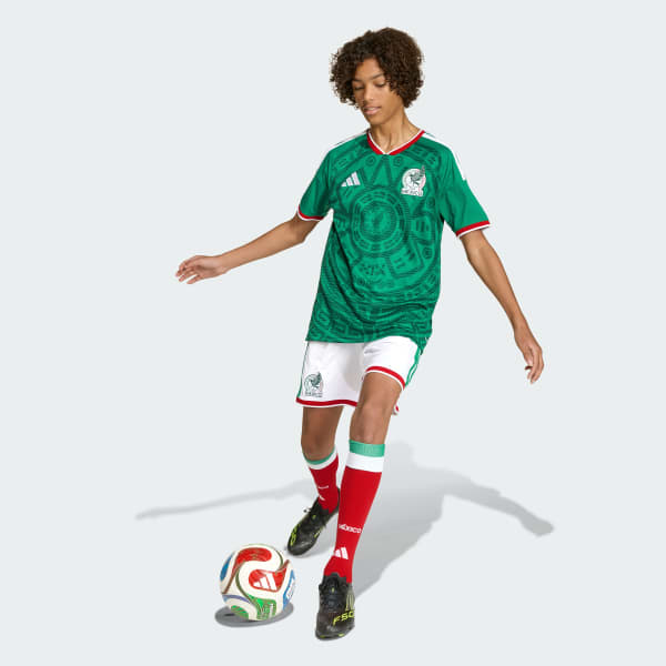 Blanco Shorts Local Selección Nacional de México 26 para Niños
