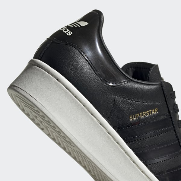 superstar slip on heren zwart