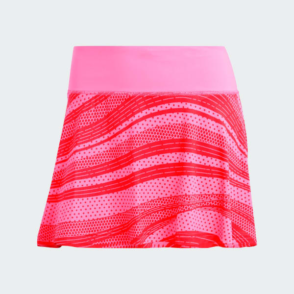 Rosa Falda de Tenis Club Climacool Estampada