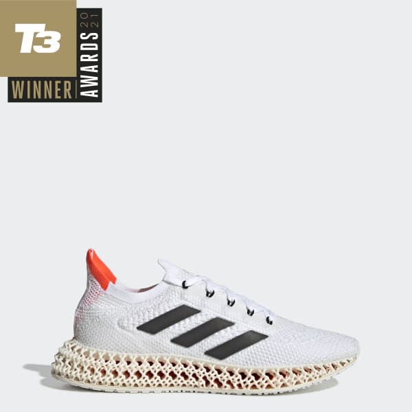 White adidas 4DFWD Shoes BTL90