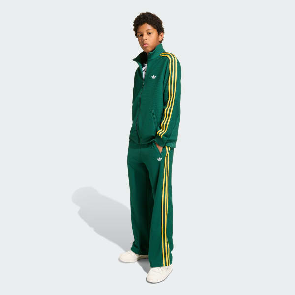 Green FIREBIRD LOOSE DOUBLE KNIT TRACKTOP
