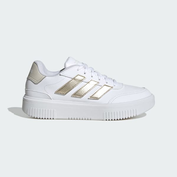 White Courtblock Bold Shoes