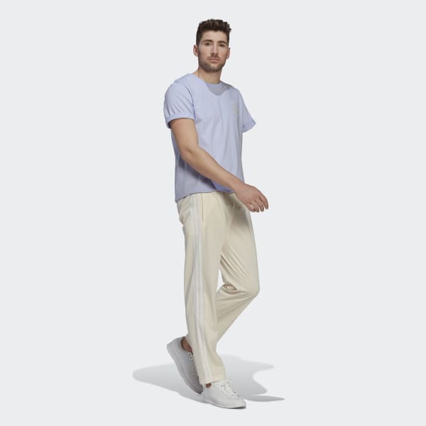 Beige Straight-Leg Tracksuit Bottoms EUW28