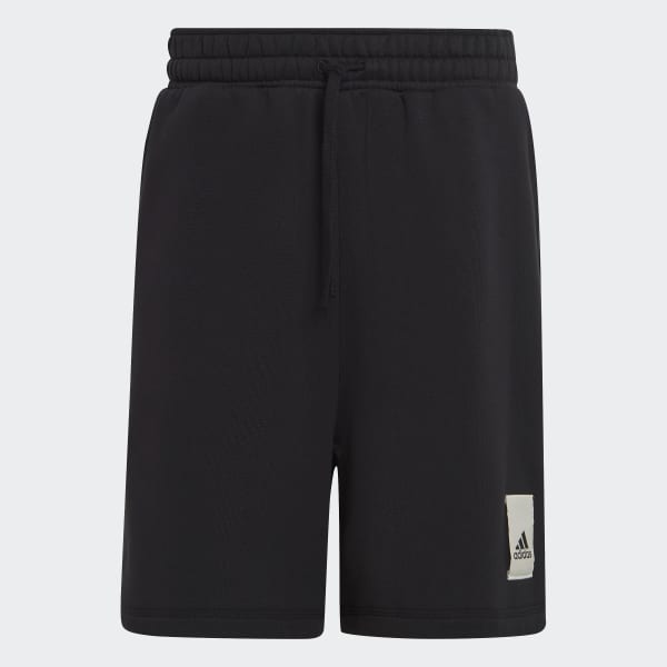 Czerń Lounge Fleece Shorts