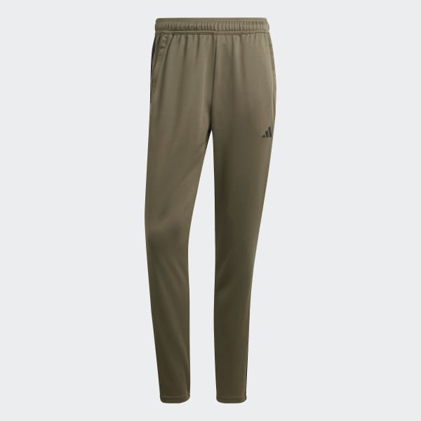 Πράσινο Train Essentials 3-Stripes Training Pants