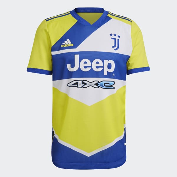 Amarelo Camisa 3 Autêntica Juventus 21/22 32949