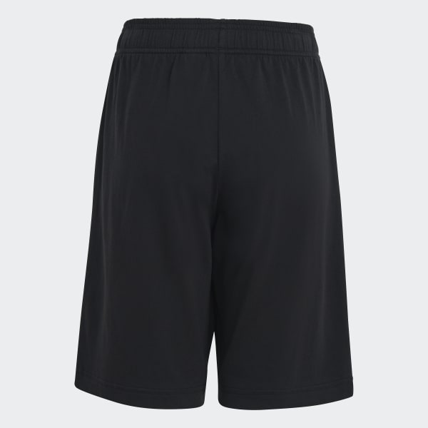 Μαύρο Essentials Big Logo Cotton Shorts