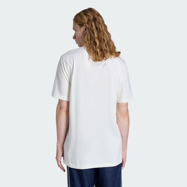 White 80s LINELOGO T