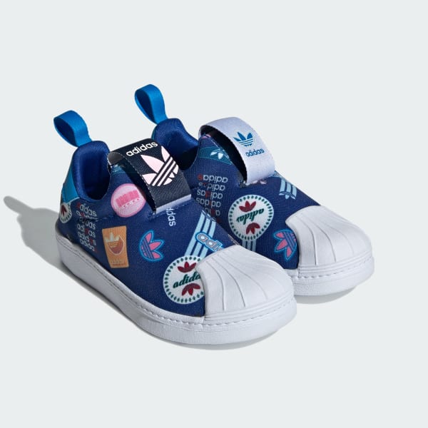 Superstar primeknit kids Blue shop
