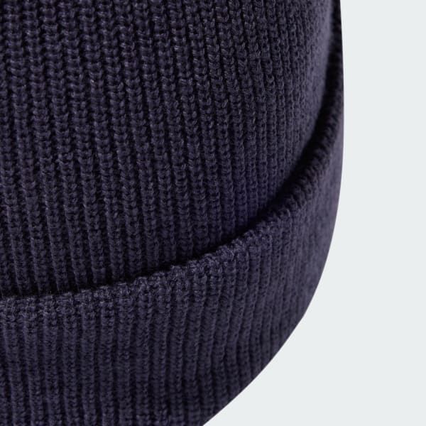 Blue Essentials Cuffed Beanie