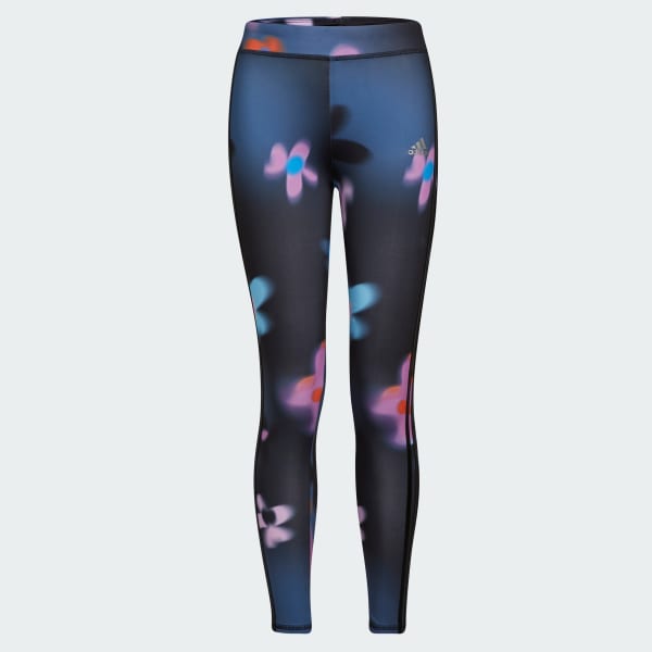 Adidas women's floral leggings discount