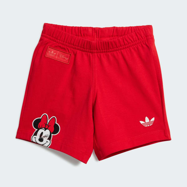 สีดำ ชุดเสื้อยืดและกางเกงขาสั้น ADIDAS DISNEY MICKEY MOUSE