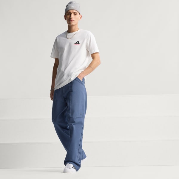 Weiss Messi Icon Grafik T-Shirt