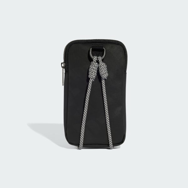 Black Monogram Phone Bag