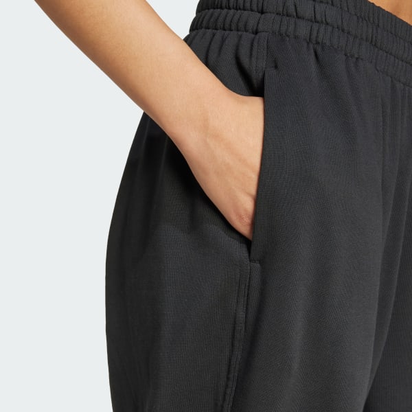 Negro Pantalón de chándal de felpa Essentials Boyfriend