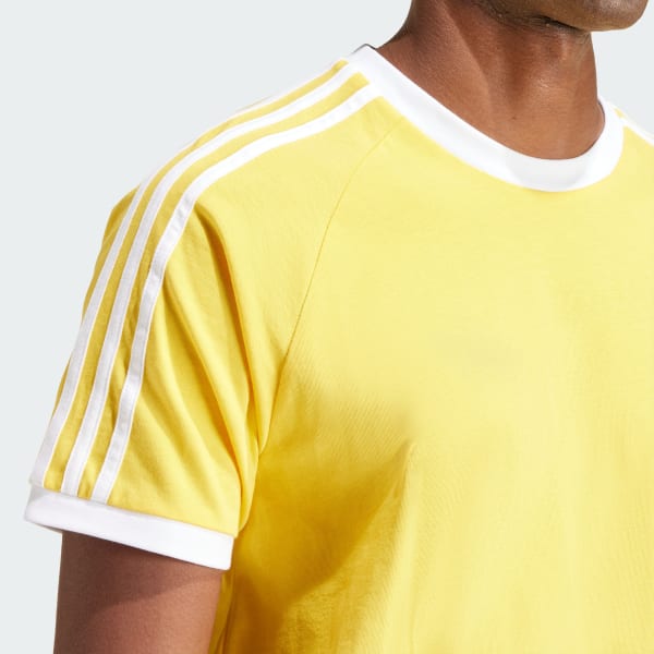 Adidas originals california t-shirt yellow cheap