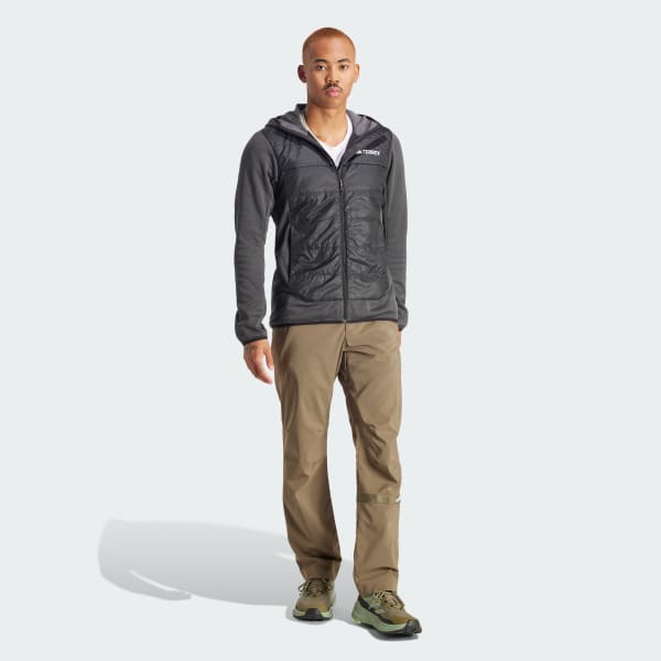 adidas Terrex Multi - Jacket Insulated Hiking Hooded Hybrid adidas | US Men\'s Black 