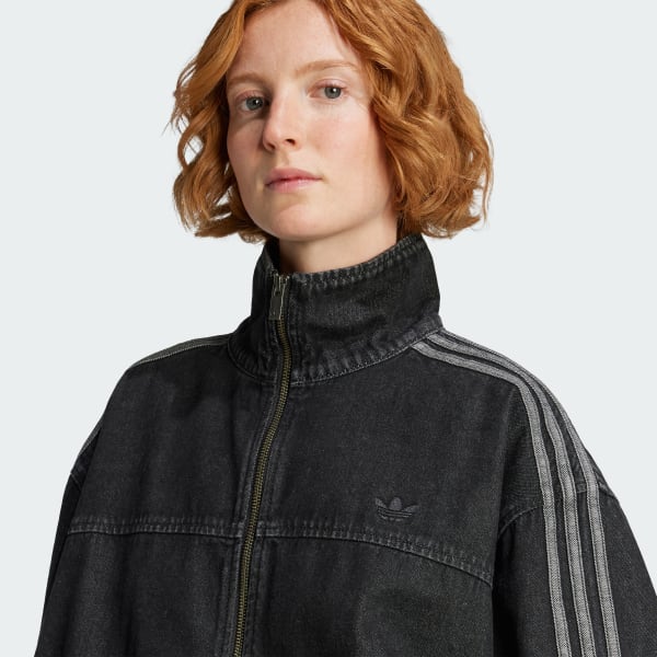 アディダスデニムジャケットAdicolor Denim Adilenium Track Top adidas Adicolor Denim Adilenium Track Top - Blue | Free