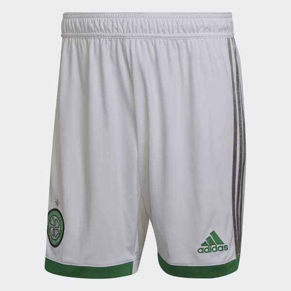 Branco Calções Principais 22/23 do Celtic FC I4479