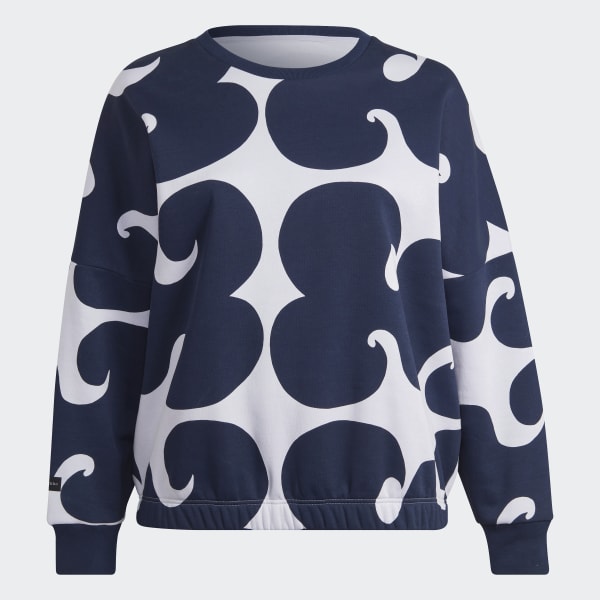 Fioletowy Marimekko Sweatshirt (Plus Size) ETP97
