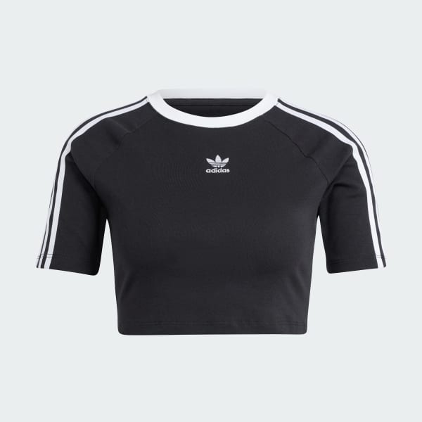 cerná Tričko 3-Stripes Baby