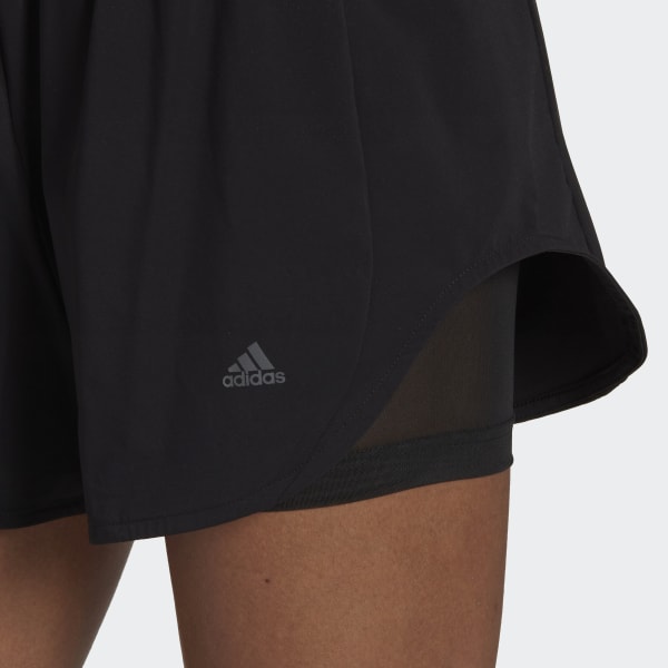 Svart HIIT 45 Seconds Two-in-One Shorts KC541