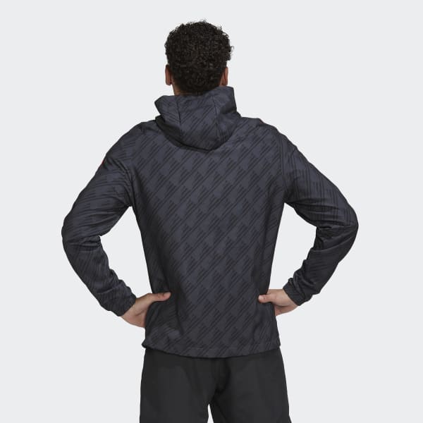 Grey Manchester United DNA Windbreaker MMU03