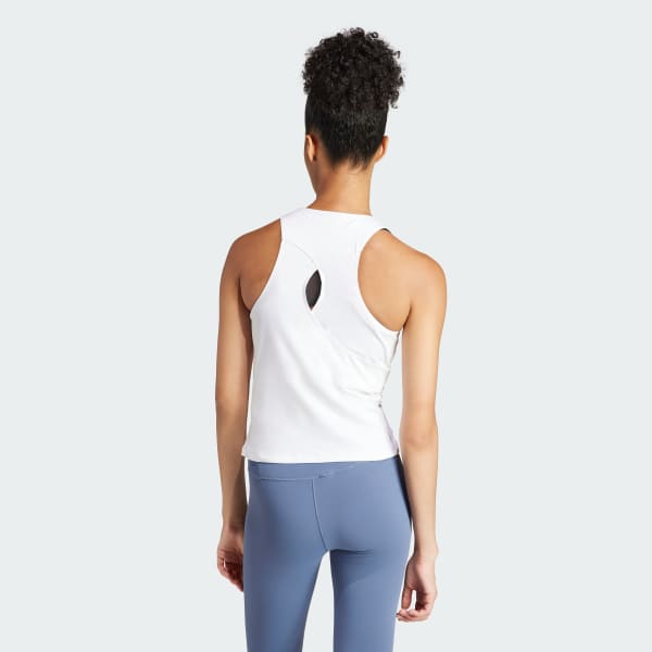 White Yoga Studio Tank Top