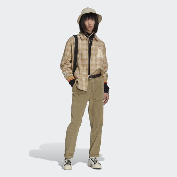 Beige ANNIVERSARY TRACK TOP (GENDER NEUTRAL) MMR89